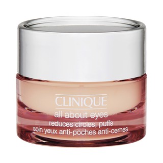 ❤️ไม่แท้คืนเงิน❤️ Clinique all about eyes reduce curcle puff soin yeux anti-poches anti-cemes 7ml