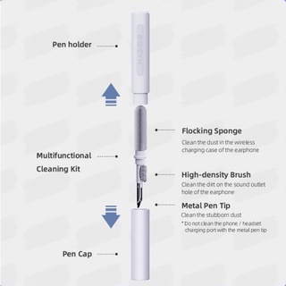 ภาพขนาดย่อของภาพหน้าปกสินค้าSmart Cleaner kit ปากกาทําความสะอาดสําหรับหูฟัง หูฟัง Bluetooth TWS จากร้าน fungdingtech.th บน Shopee