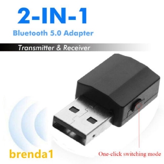 อะแดปเตอร์รับสัญญาณเสียงบลูทูธ 5 . 0 2 In 1 Usb