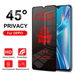 ฟิล์มกระจกกันมองด้านข้าง เต็มจอ OPPO F9 F11 Pro A5S A12 A31 A15 A15S A16 A16K A16E A33 A52 A53 A54 A55 A74 A76 A91 A92 A93 A94 A95 Reno 3 4 5 5F 6 7