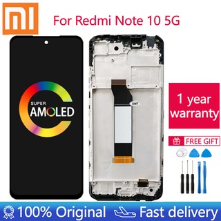 6.5 &quot;original xiaomi redmi note 10-5g display lcd touch screen assembly for Redmi-Note10 5g m2103k19g, m2103k19c lc