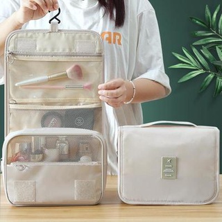 🔥Hot Sale / Cosmetic Bag Women Portable 2022 New Waterproof Advanced Travel Storage Washing Large Capacity . ลดราคา