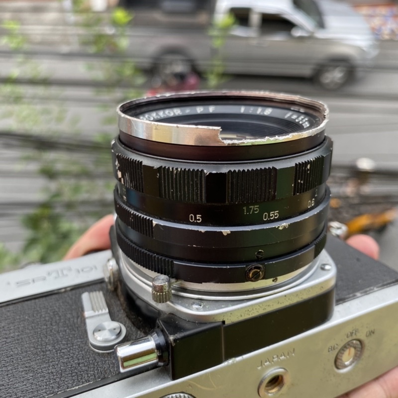 กล้องฟิล์ม-minolta-srt-101-พร้อมเลนส์