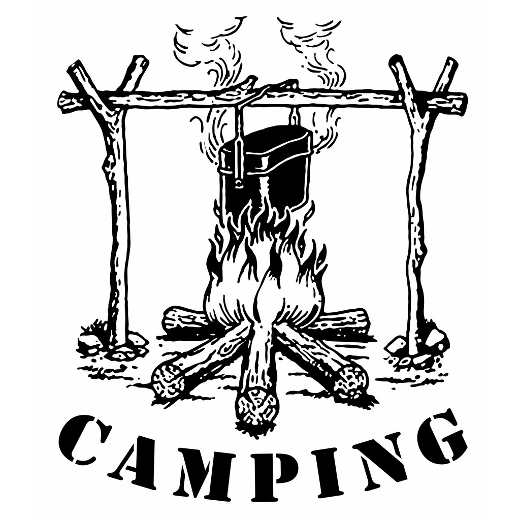 สติ๊กเกอร์แต่งรถ-camping-กางเต็นท์