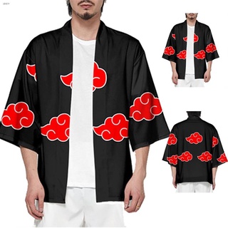 เสื้อคลุม กันแดด พิมพ์ดิจิตอล ลายนารูโตะ ขนาดใหญ่ สไตล์ญี่ปุ่น