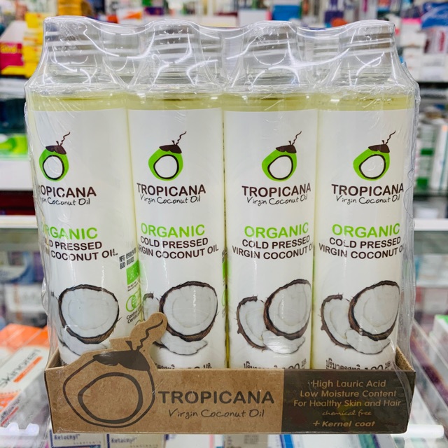 น้ำมันมะพร้าวสกัดเย็น-tropicana-100-ml-virgin-coconut-oil-น้ำมันมะพร้าว-น้ำมันมะพร้าวบริสุทธิ์