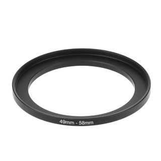 ภาพขนาดย่อของสินค้าHsvx 49 mm To 58 mm Metal Step Up Ring อุปกรณ์เสริมกล้องอะแดปเตอร์ฟิลเตอร์