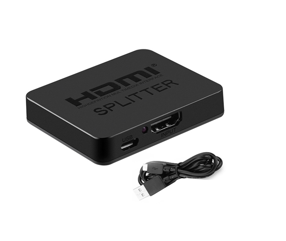 พร้อมส่ง-hdmi-splitter-in-1-out-2-พร้อมด้วย-power-adapter-splitter-รองรับ-hdmi-1080p-2k-4k