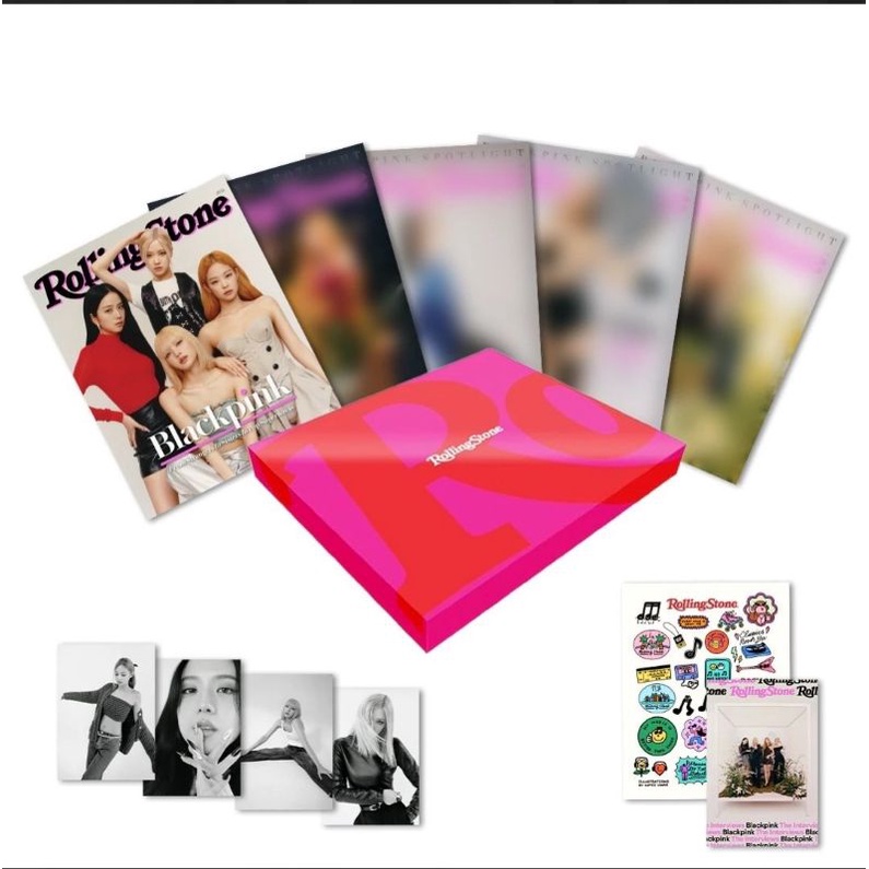พร้อมส่ง BLACKPINK x Rolling Stone Collector's Edition Box Set