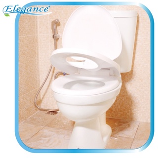 [ส่งฟรี] Elegance ฝารองนั่ง 2 ชั้น Toilet Double Seat 2in1 ทรงกลม รุ่นพิเศษใช้ได้ทั้งเด็กและผู้ใหญ่ 🚽