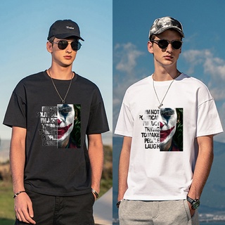 Mashoo (พร้อมส่ง) เสื้อยืด พิมพ์ลายกราฟฟิค Joker Jack สไตล์วินเทจ โอเวอร์ไซซ์ สําหรับผู้ชาย และผู้หญิง