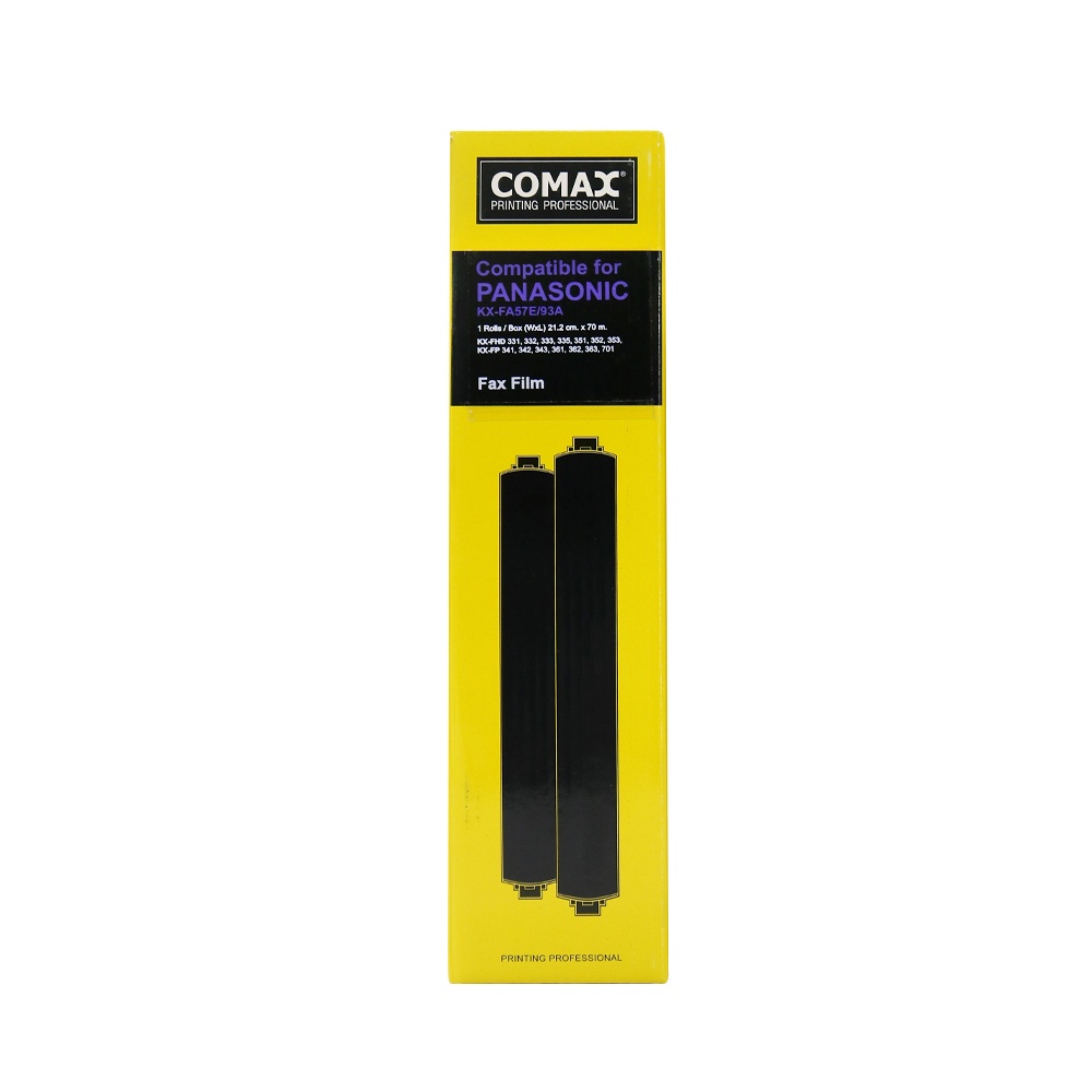 (อันสุดท้าย ส่งฟรี) COMAX FAX FILM For PANASONIC รุ่น KX-FA52A/52E ขนาด ...