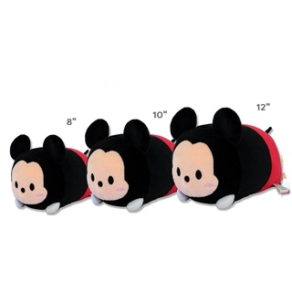Disney หมอนกอด Mickey Mouse มิกกี้เม้าส์ Tsum Tsum ขนาด 8" / 10" / 12"  (สินค้าลิขสิทธิ์แท้ จากโรงงานผู้ผลิต)
