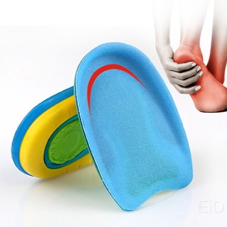 (1 คู่) แผ่นเจล TPE เจลรองส้นเท้า บรรเทาอาการปวดส้นเท้า ส้นเท้ากระเด็น / การป้องกันส้นเท้า และการดูดซับแรงกระแทกตลอดวัน