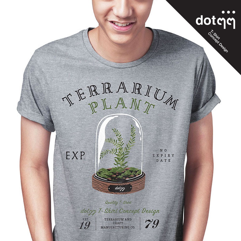 dotdotdot-เสื้อยืด-concept-design-ลายterrarium-สีเทา