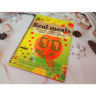 Cookbook : Real Meals มือสอง