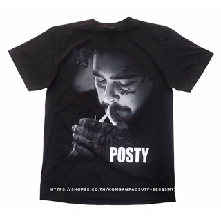 【cotton Tshirts👕】🔥 เสื้อยืด Postmalone เสื้อวง post malone 🔥