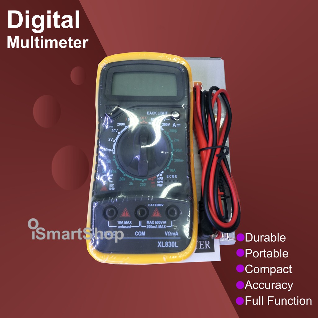 digital-multimeter-มิเตอร์วัดไฟ-ขนาดพกพา