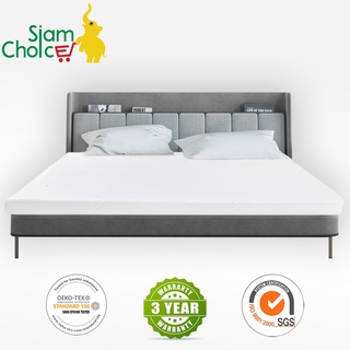 ภาพหน้าปกสินค้า[รับประกัน 3 ปี] SiamChoice ที่นอน Topper Mattress ท็อปเปอร์ 6 ฟุต ท็อปเปอร์ 5 ฟุต ท็อปเปอร์ 3.5 ฟุต ที่นอนท็อปเปอร์ ที่เกี่ยวข้อง