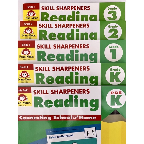 In Stock 🚚Skill Sharpeners Pre K G1 G2 G3 workbooks , Evan-Moor Skill Sharpener Workbook- All 7 books Activity book Set | Shopee Thailand In Stock 🚚Skill Sharpeners Pre K G1 G2 G3 workbooks , Evan-Moor Skill Sharpener Workbook- All 7 books Activity book Set | Shopee Thailand