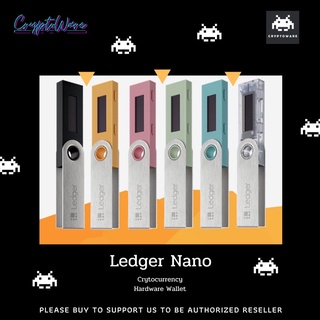 Ledger nano s พร้อมส่ง ของแท้ กระเป๋าเงินคริปโต hardwarewallet ledger s ฮาร์ดแวร์วอลเล็ต