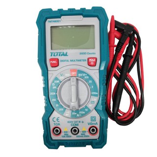 ดิจิตอล มัลติมิเตอร์ TOTAL TMT460012 Digital Multimeter มัลติมิเตอร์ดิจิตอล