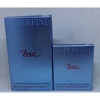 ภาพหน้าปกสินค้าBSC SUPERFINE WHITENING POWDER BROAD SPECTRUM   SPF25 PA++ ที่เกี่ยวข้อง