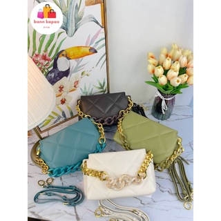Charles &amp; Keith Danika Chunky Chain Padded Bag Outlet