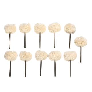 Promo 10pcs Abrasive Polishing Wheel Double Cotton Buffing Fabric Polish Cloth Wheel Thread Mounted Tools Accessories