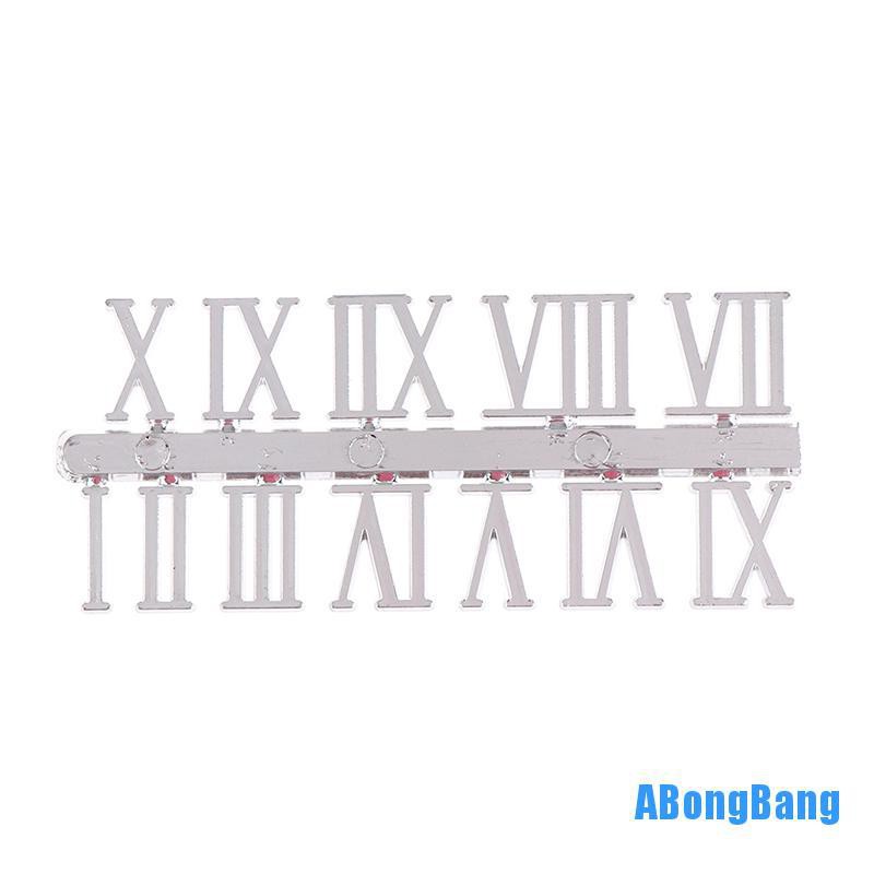 abongbang-อะไหล่นาฬิกาดิจิตอลตัวเลขโรมัน-1-ชุด