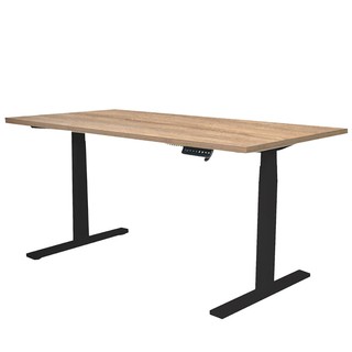 Desk STANDING DESK ERGOTREND SIT 2 STAND GEN2 120CM SONOMA/BLACK Office furniture Home &amp; Furniture โต๊ะทำงาน โต๊ะทำงานปร