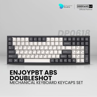 สินค้า (KBDFans) Keycap set ENJOYPBT ABS DOUBLESHOT