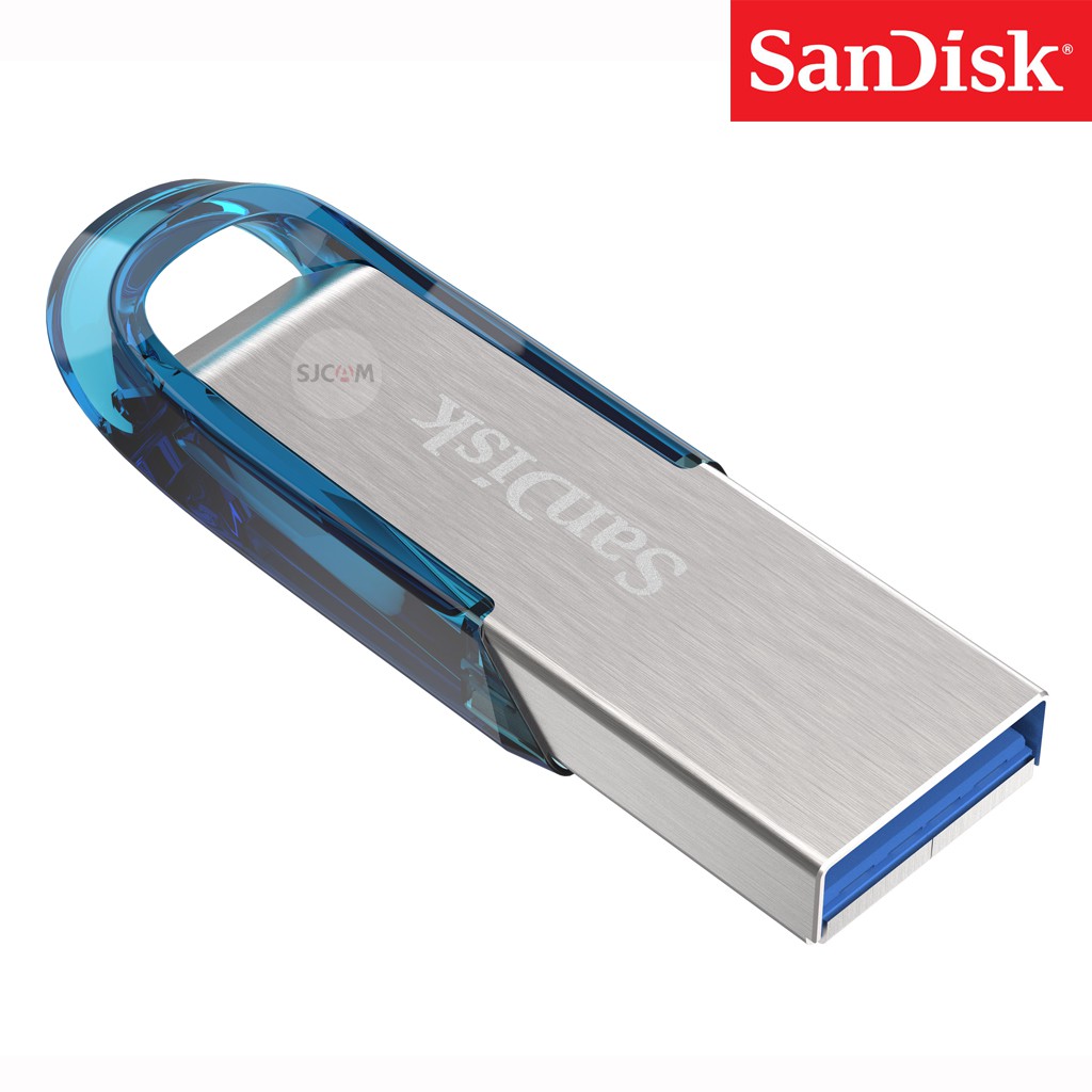 ภาพสินค้าSanDisk (สีฟ้า) Flash Drive Ultra Flair USB 3.0 32GB Speed 150MB/s (SDCZ73_032G_G46B) แฟลชไดร์ฟ PC รับประกัน Synnex 5ปี จากร้าน sjcam_officialstore บน Shopee ภาพที่ 4