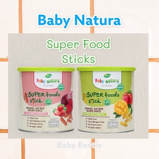 ภาพหน้าปกสินค้าBaby Natura: Superfood Sticks ขนมธัญพืชอบกรอบออร์แกนิคแบบแท่ง (สำหรับเด็ก 10 เดือนขึ้นไป) ที่เกี่ยวข้อง