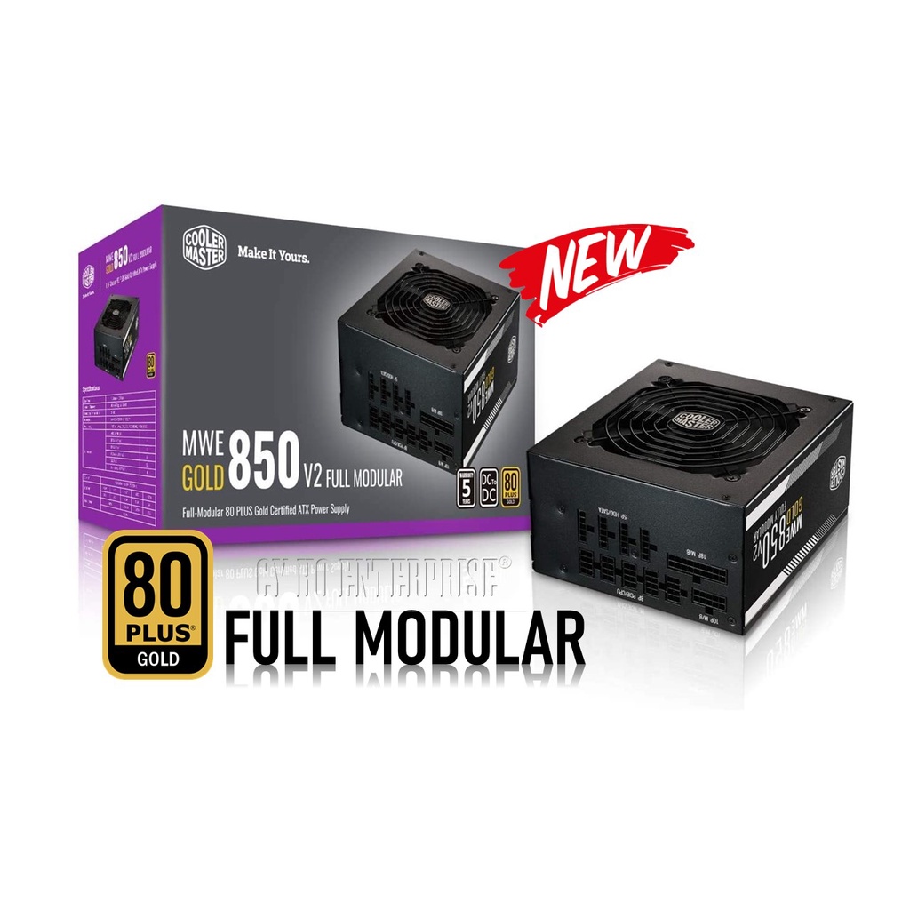 Cooler MASTER V850-V1000 850W-1250W 80+ GOLD/ MWE 550W-750W 80+ BRONZE ...