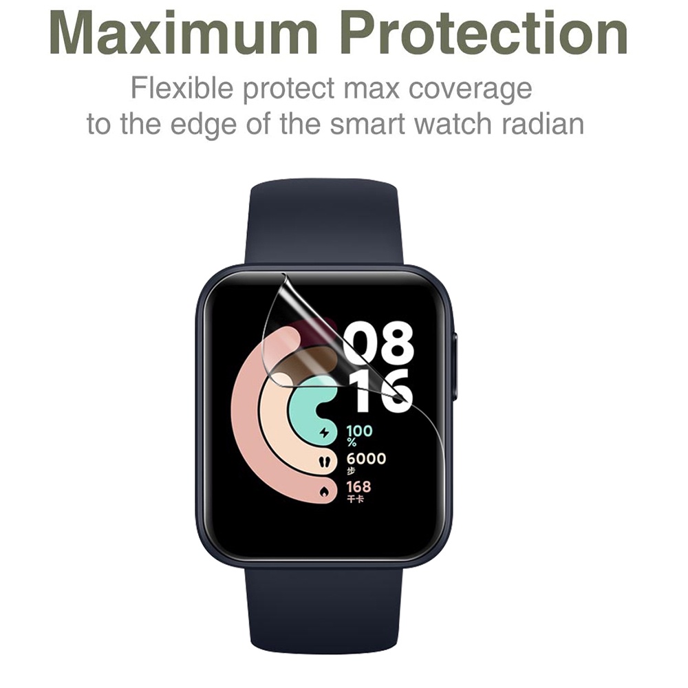 ภาพหน้าปกสินค้า3-12PCS 9D Curved Hydrogel Film For Xiaomi Mi Watch 2 Lite Protective Film Xiomi Redmi Redmy Watch Light Smart Watch จากร้าน bestjob.th บน Shopee