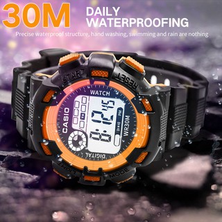 ภาพหน้าปกสินค้า₪▨นาฬิกา W18 Dual Display Waterproof Sports Watch Unisex  นาฬิกากีฬา ซึ่งคุณอาจชอบราคาและรีวิวของสินค้านี้