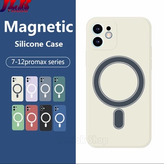 [JLK] Strong Magnetic Case For iPhone 11 Pro Max SE 2020 SE2 Case Sillicone Back Cover Shell