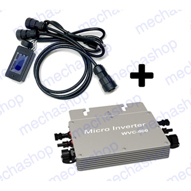 โซล่าร์ ไมโครกริดอินเวอร์เตอร์ Micro WVC-600 PV Inverter On Grid ...