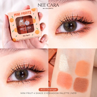 ภาพหน้าปกสินค้าN319 Neecara eyeyshadow mini fruits อายแชโดว์ 4 สีในพาเลท ที่เกี่ยวข้อง