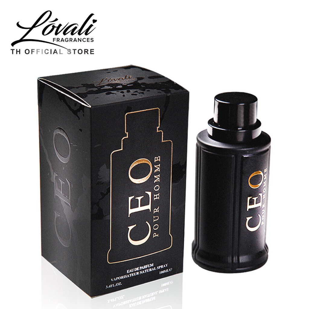 LOVALI CEO POUR HOMME 100ml EDP Woody Spicy Shopee Thailand