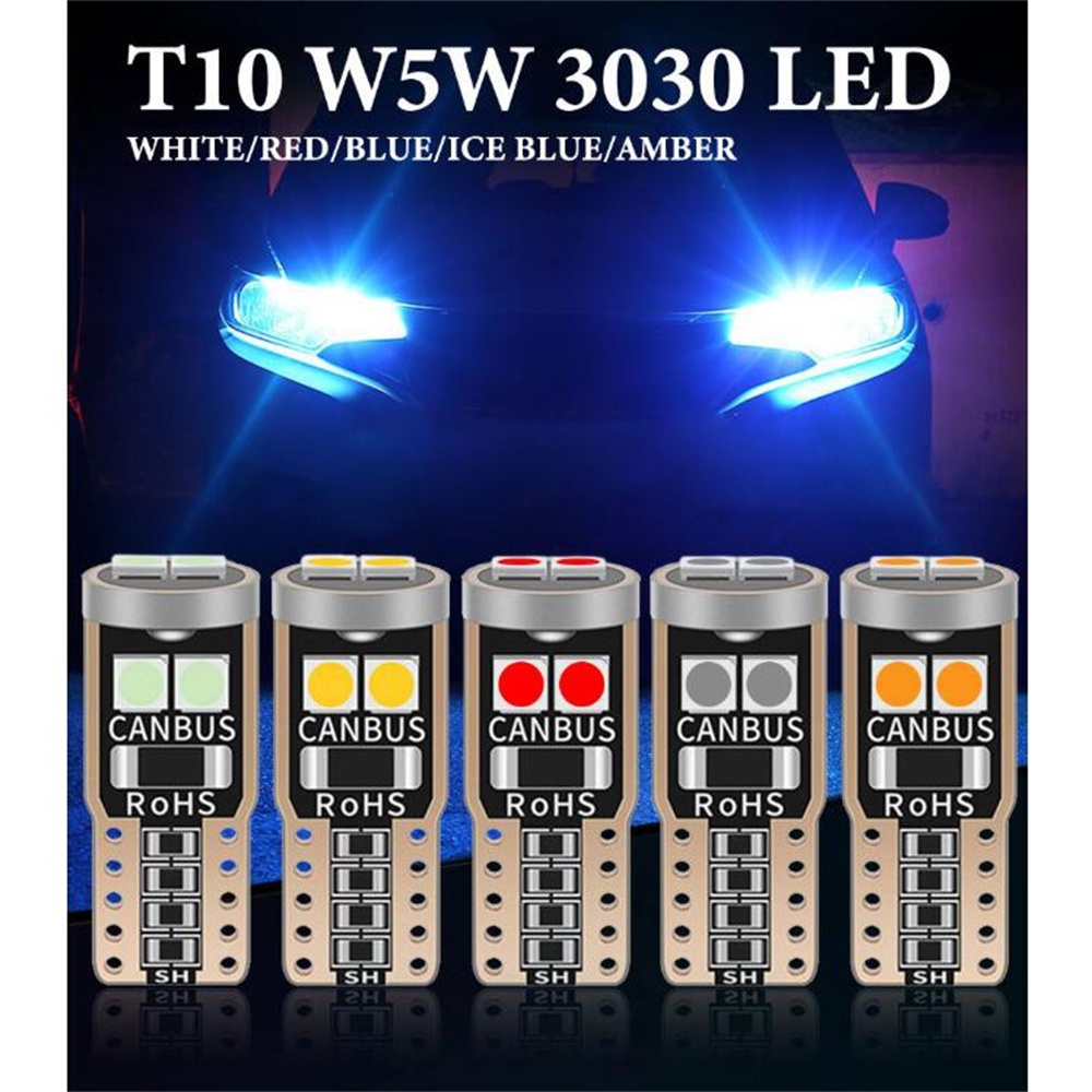 t10-รถซีดานรถจักรยานยนต์-w5w-canbus-รถซีดานไฟภายใน-194-501-6smd-3030-ไฟ-led-เครื่องมือหลอดไฟลิ่มรถยนต์ไฟเพดานแดชบอร์ด