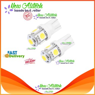 New Alitech LED หลอด LED ไฟหรี่ T10 แสงสีขาว 1 คู่ (WHITE )