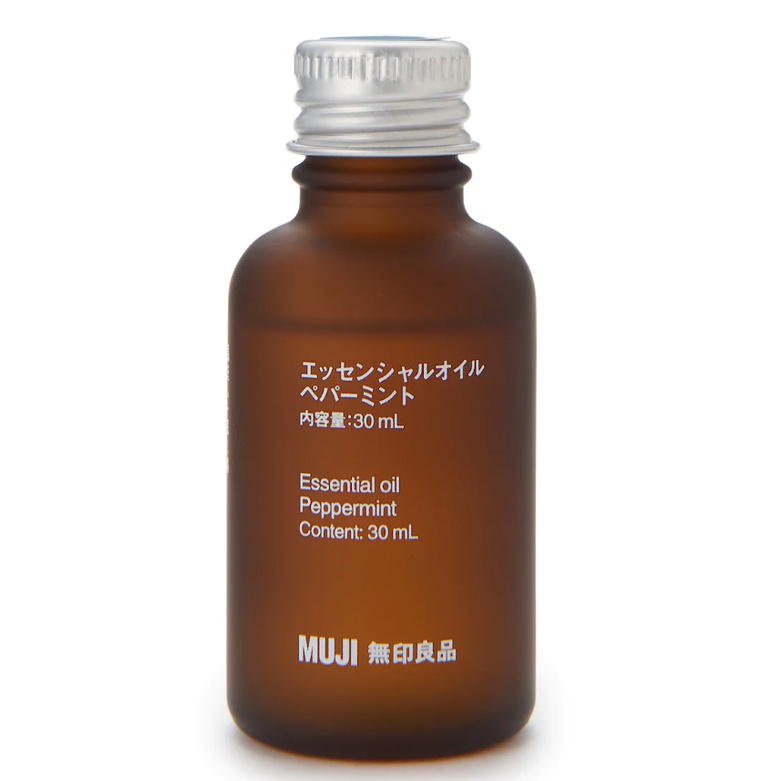 muji-น้ำมันหอมระเหย-มูจิ-กลิ่นสะระแหน่-เปปเปอร์มินต์-สำหรับเครื่องกระจายกลิ่นอโรม่า-โฮม-สปา-และอโรมาเทอราพี-30-มิลลิลตร