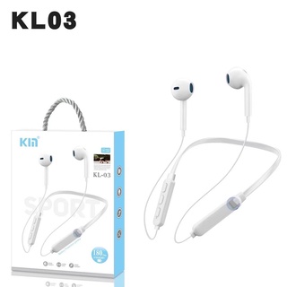 หูฟังครอบหู Sport HeadphoneหูฟังบลูทูธKL-03หูฟังเบสหนักๆหูฟัง ไร้ สาย bluetooth ใช้งานได้นาน รองรับทั้ง Android และ iOS