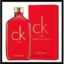 น้ำหอม-ซีเค-วัน-ขวดแดง-ck-one-collector-s-edition-edt-100ml-สินค้าพร้อมส่ง-ของแท้-ขวดซีล