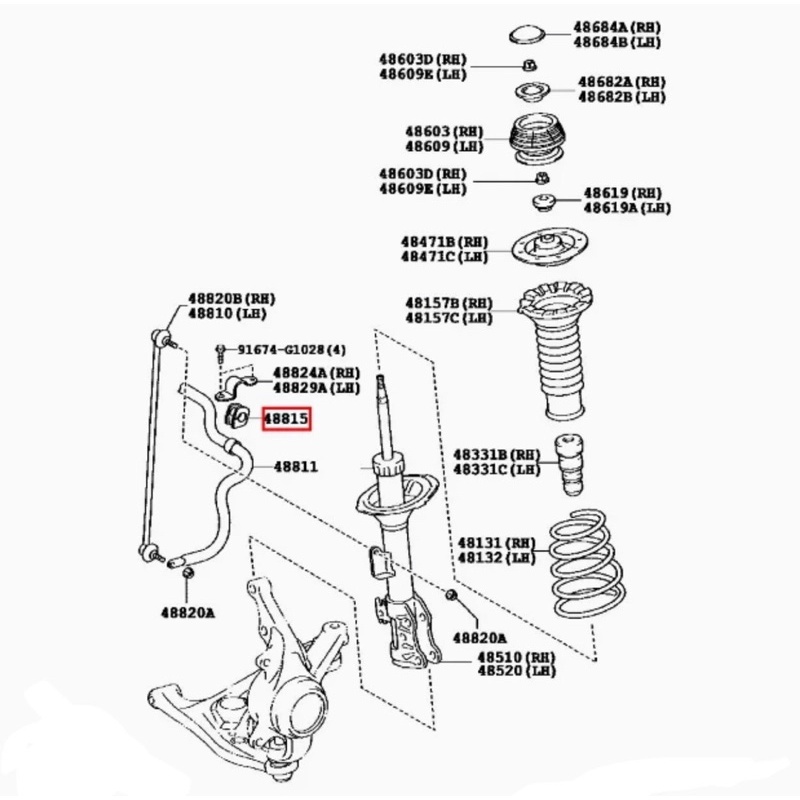 ยางกันโคลงหน้า-รุ่น-toyota-vios-ncp93-yaris-ncp91-ปี2008-2012-axis-japan-ได้-2ตัว