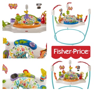 ของแท้🇺🇸จั๊มเปอร์เด็ก กระโดด รุ่นใหม่ Fisher-Price Animal Activity Jumperoo ลิขสิทธิ์แท้จากอเมริกา ราคา 4,900 บาท