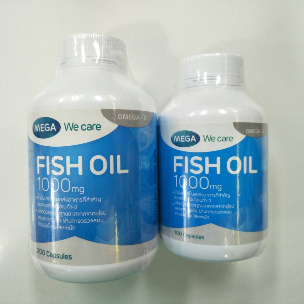 mega-we-care-fish-oil-1000มก-100แคปซูล-200แคปซูล-1ขวด