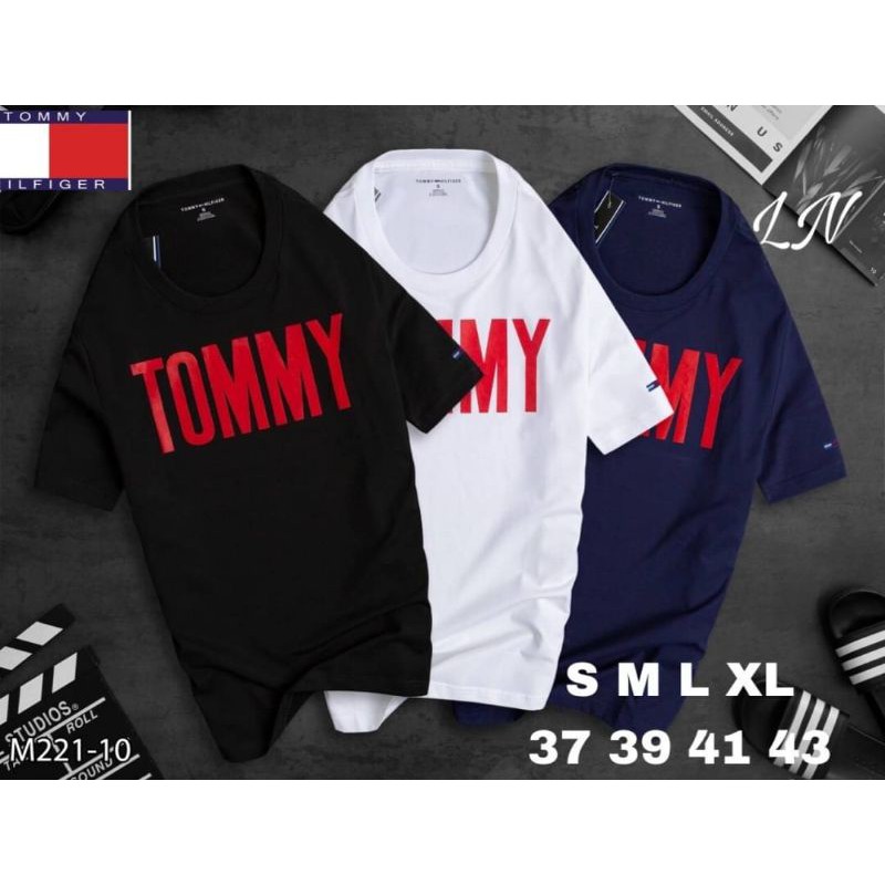 เสื้อยืด-คอกลม-tommy